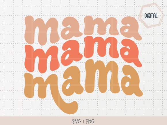 Boho Retro Mama SVG Review