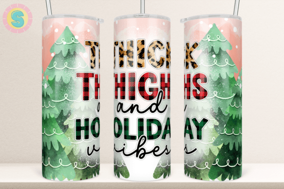 Christmas Holiday 20Oz Tumbler Wrap