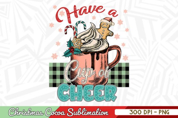 Cocoa Christmas Gingerbread Cup of Cheer