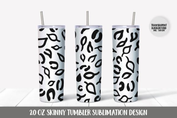 Fall Leopard Print Tumbler Wrap