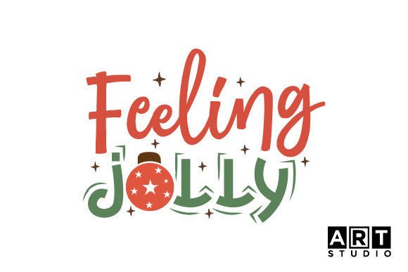 Feeling Jolly SVG, Christmas SVG