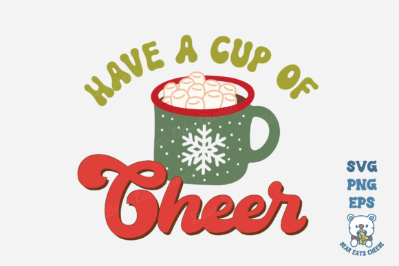 Have a Cup of Cheer Retro Christmas