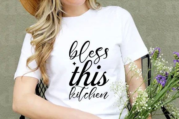 Kitchen SVG Design: Bless This Kitchen