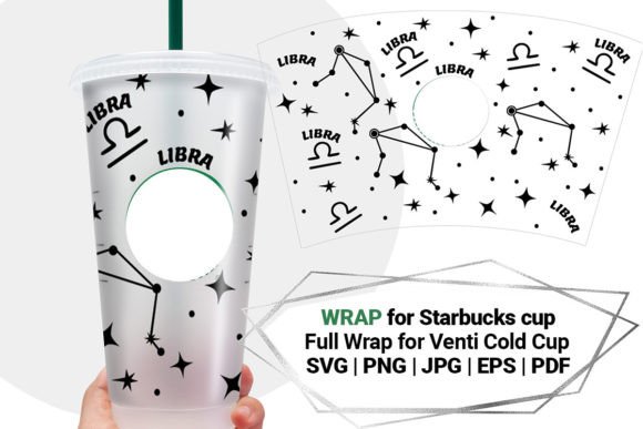 Libra Wrap for Starbucks 24 Oz Cup