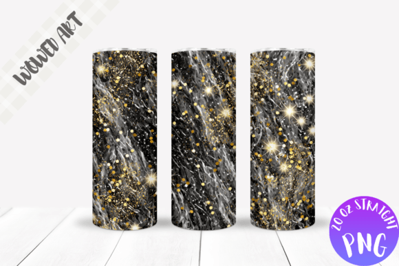 Marble Texture 20 Oz Skinny Tumbler Wrap