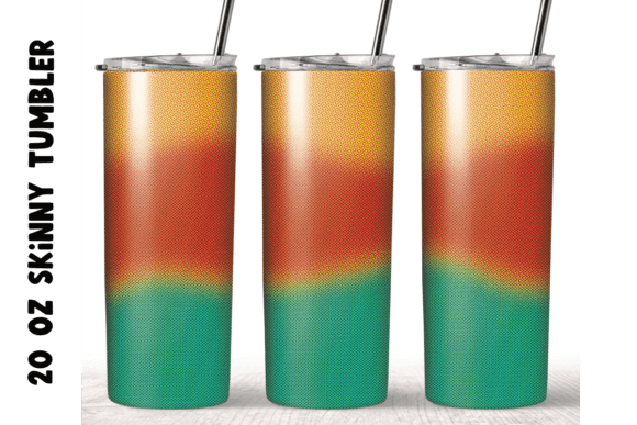 Sunshine Abstract Gradation Tumbler Wrap