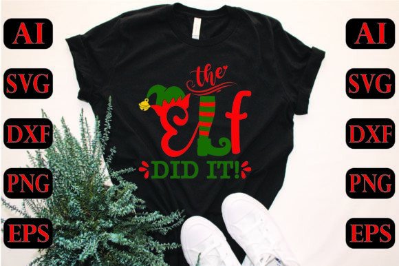 The Elf Did It SVG