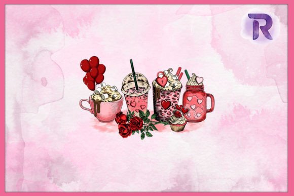Valentines Coffee Drink Valentine Cup